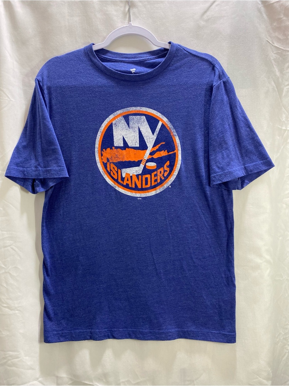 Fanatics New York Islanders NHL Men Medium Short Sleeve  T-shirt Blue #hockey